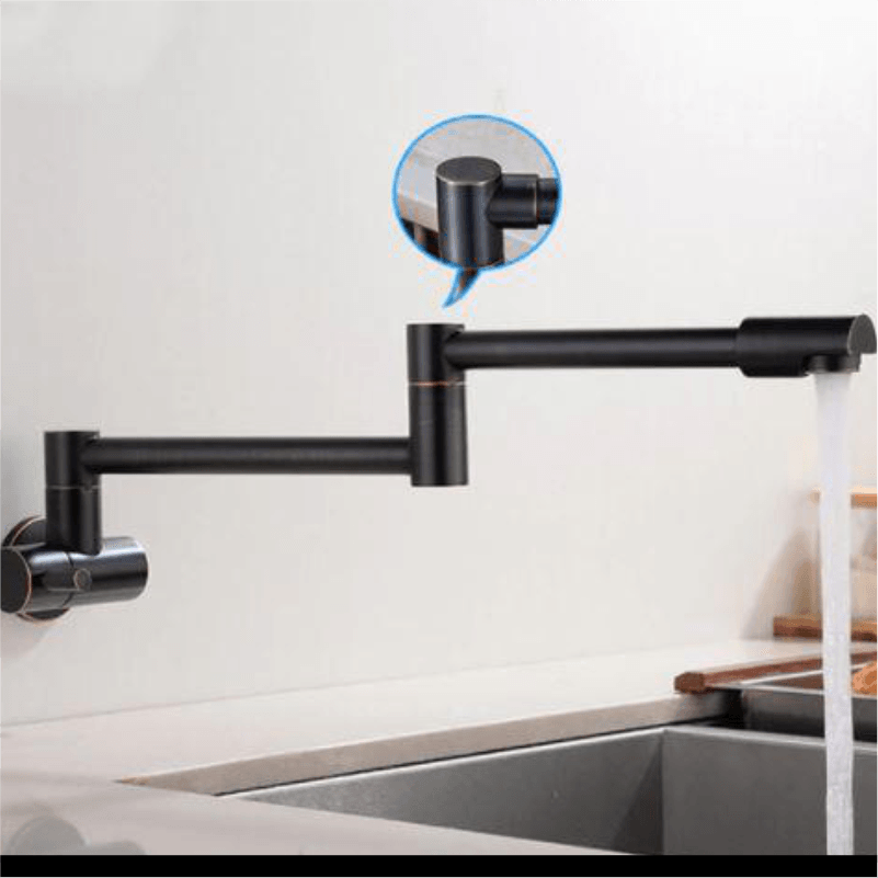 Artifice Home Gourmet Wall-Mount Kitchen Faucet