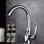 Troller Curved Gourmet Kitchen Faucet