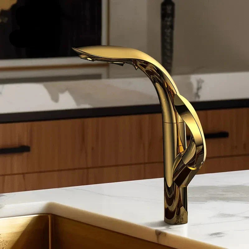 Elixir Gold Gourmet Kitchen Faucet - High-End