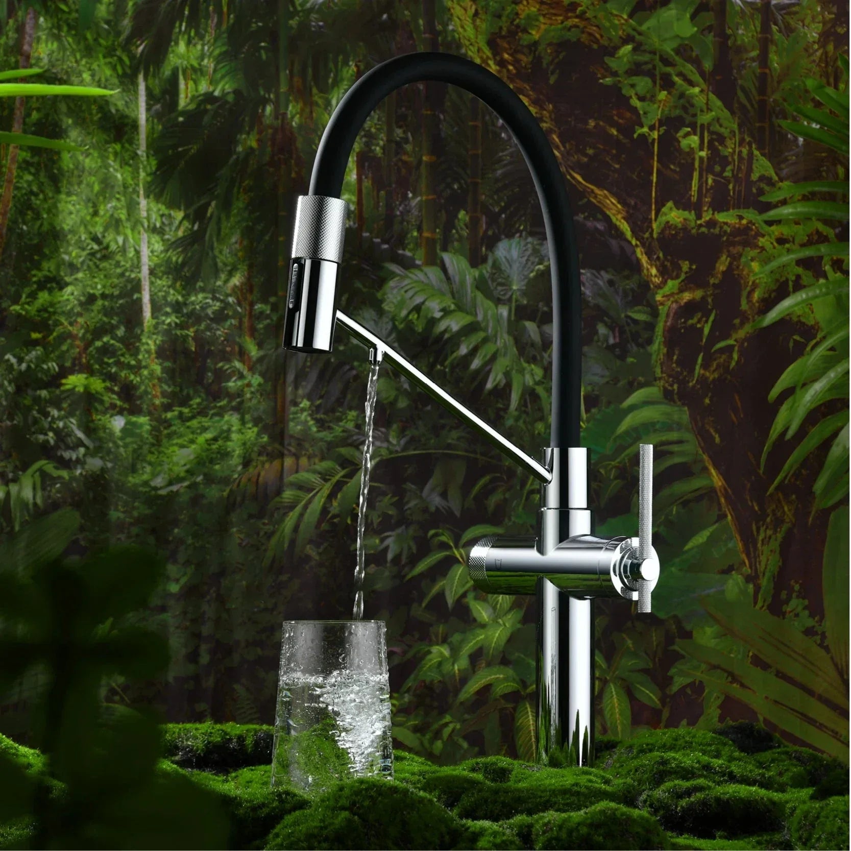 Espartacus Minimalist Gourmet Kitchen Faucet