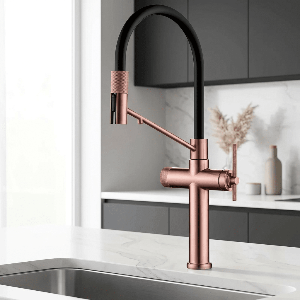 Espartacus Minimalist Gourmet Kitchen Faucet