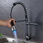 Artifice Home Groove LED Gourmet Kitchen Faucet