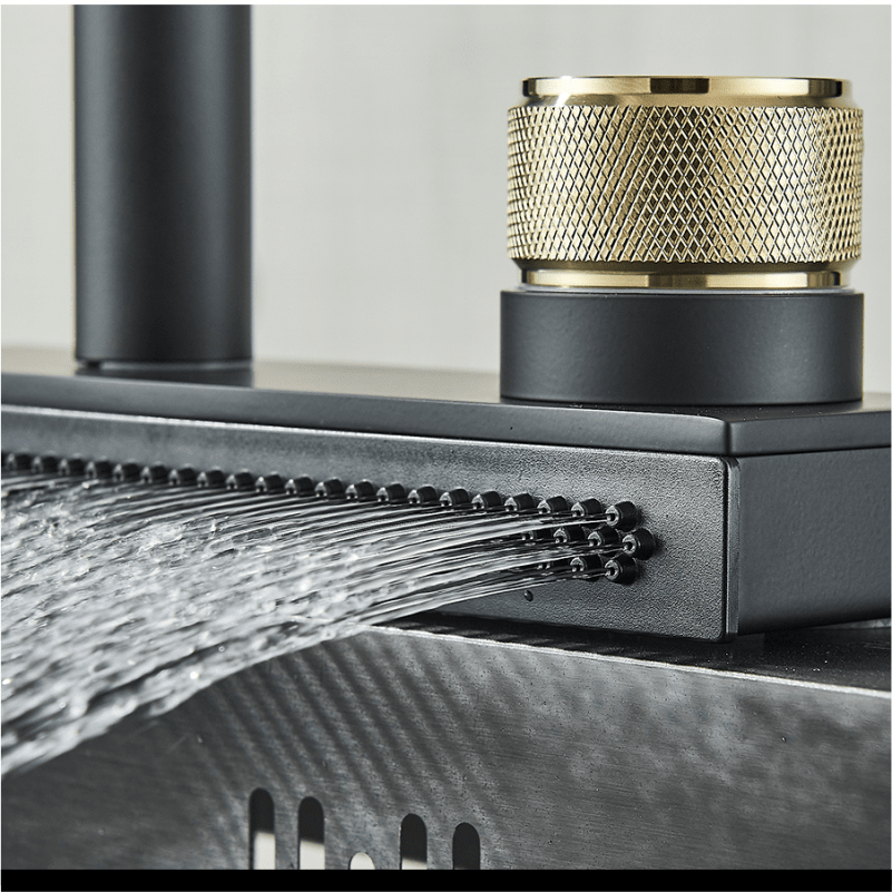 Gourmet Kitchen Faucet with Waterfall