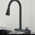 Gourmet Kitchen Faucet with Waterfall