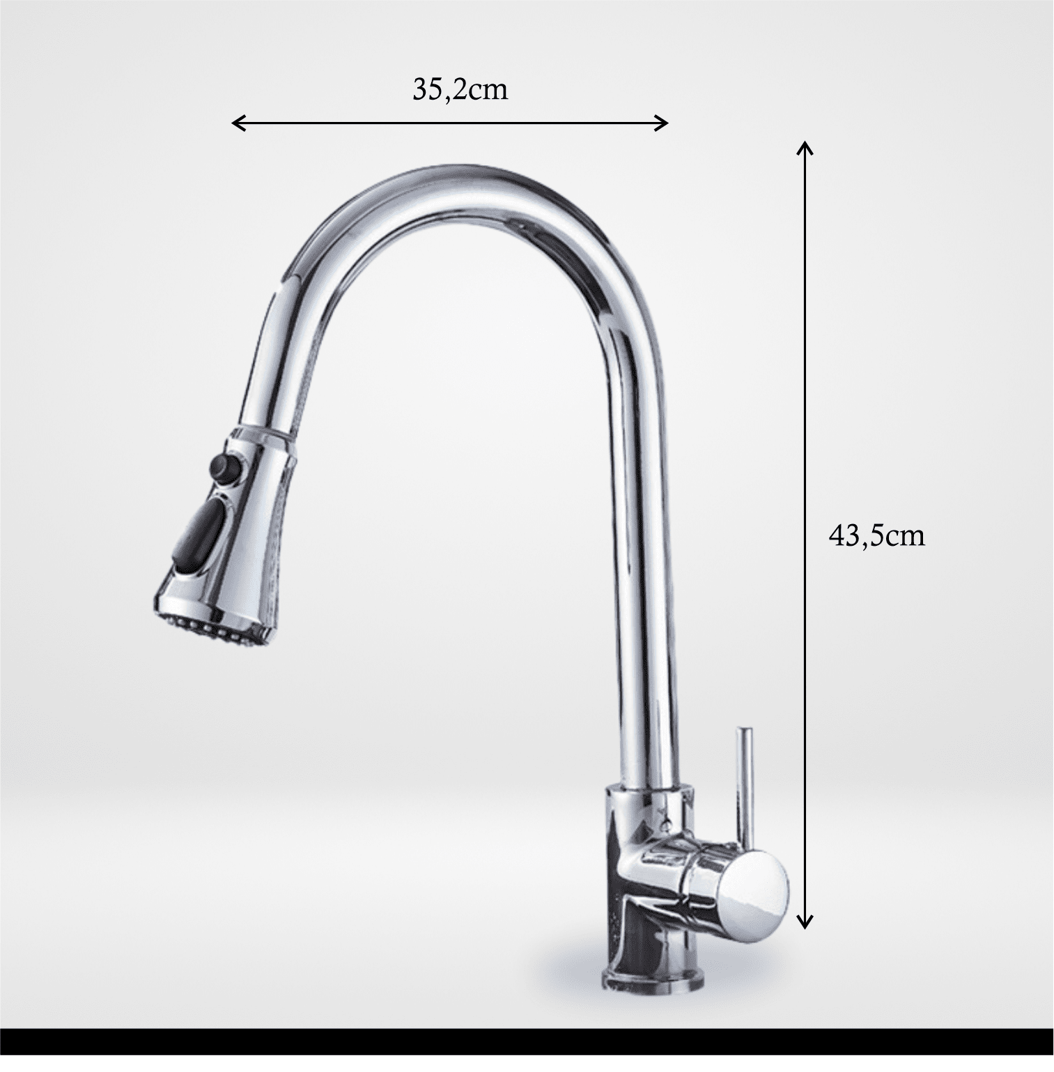 Premium Kitchen Pull-Down Sprayer Faucet