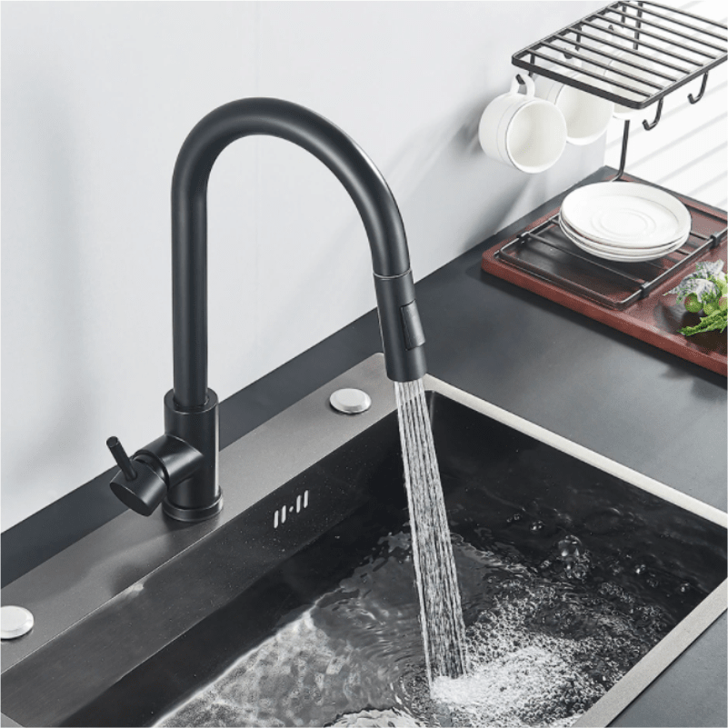 Gourmet Faucet with Touch Sensor, Extendable, for Kitchen - SensePlow