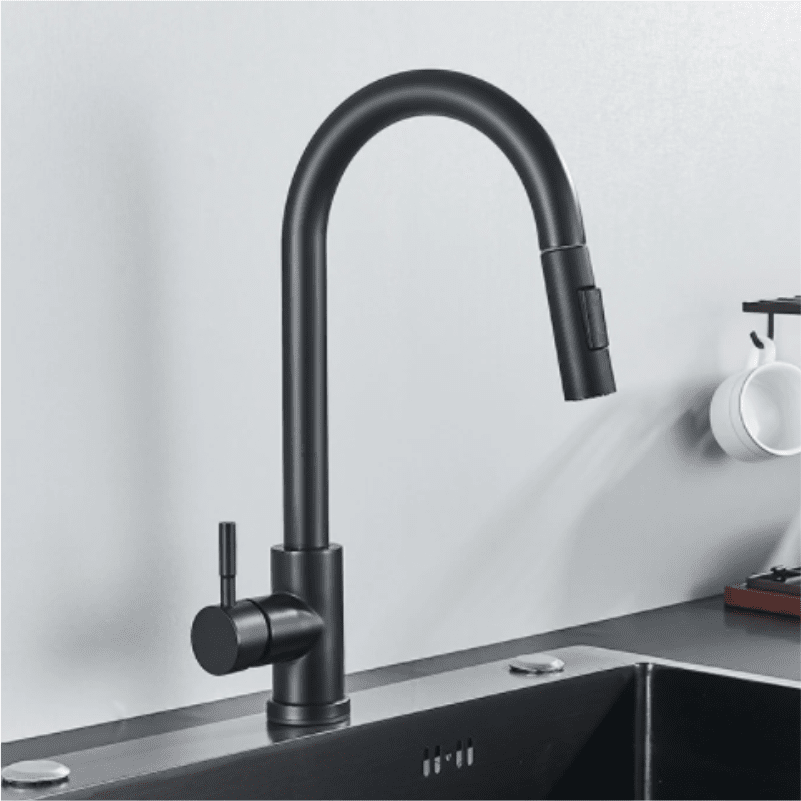 Gourmet Faucet with Touch Sensor, Extendable, for Kitchen - SensePlow