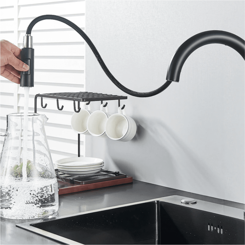 Gourmet Faucet with Touch Sensor, Extendable, for Kitchen - SensePlow