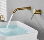 Wall-Mounted Single-Handle Bathroom Faucet 360° Swivel - Broklyn