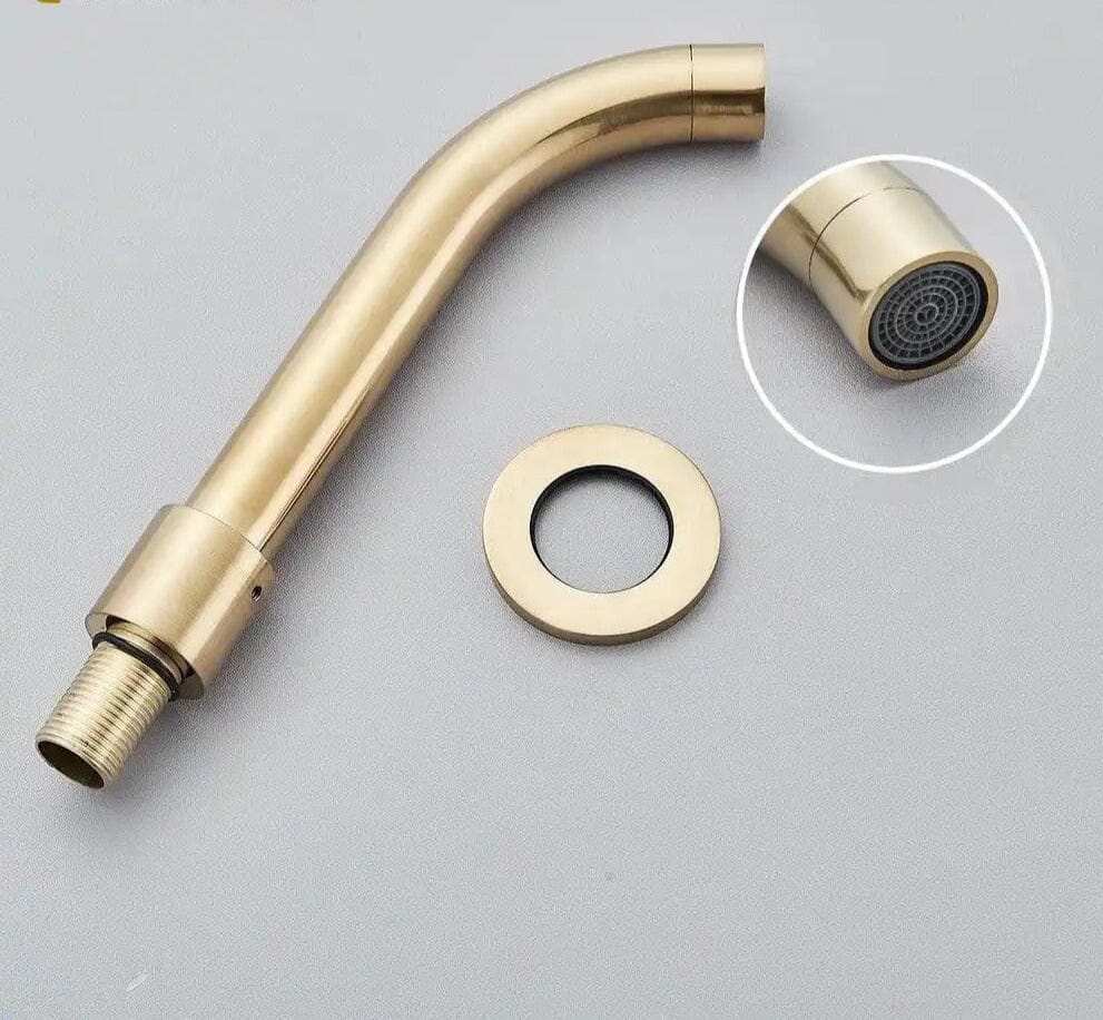 Wall-Mounted Single-Handle Bathroom Faucet 360° Swivel - Broklyn