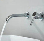 Wall-Mounted Single-Handle Bathroom Faucet 360° Swivel - Broklyn