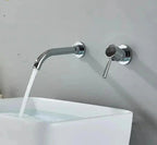Wall-Mounted Single-Handle Bathroom Faucet 360° Swivel - Broklyn