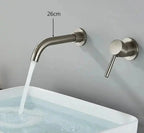 Wall-Mounted Single-Handle Bathroom Faucet 360° Swivel - Broklyn