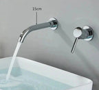 Wall-Mounted Single-Handle Bathroom Faucet 360° Swivel - Broklyn