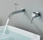 Wall-Mounted Single-Handle Bathroom Faucet 360° Swivel - Broklyn