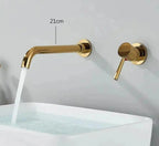 Wall-Mounted Single-Handle Bathroom Faucet 360° Swivel - Broklyn