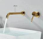 Wall-Mounted Single-Handle Bathroom Faucet 360° Swivel - Broklyn