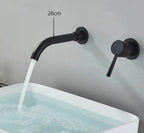 Wall-Mounted Single-Handle Bathroom Faucet 360° Swivel - Broklyn
