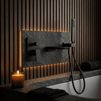 The HydroLux Elite Single-Handle Wall-Mounted Tub Filler Faucet