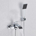HydroGlow Single-Handle Wall-Mounted Tub Filler Chandelier Faucet