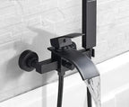 HydroGlow Single-Handle Wall-Mounted Tub Filler Chandelier Faucet