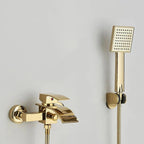 HydroGlow Single-Handle Wall-Mounted Tub Filler Chandelier Faucet