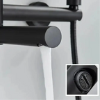 Wall-Mounted Single-Handle Bathtub Faucet with Handheld Shower - Troover