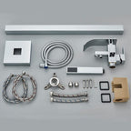 Kardec Floor-Mounted Waterfall Bathtub Faucet with Mixer