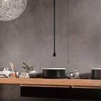 Glass Ceiling-Mount Faucet for Basin and Bathtub