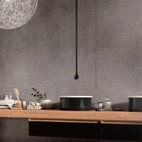 Glass Ceiling-Mount Faucet for Basin and Bathtub