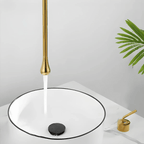 Glass Ceiling-Mount Faucet for Basin and Bathtub