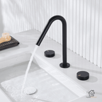 Crysty Widespread High-Spout Luxury Bathroom Faucet