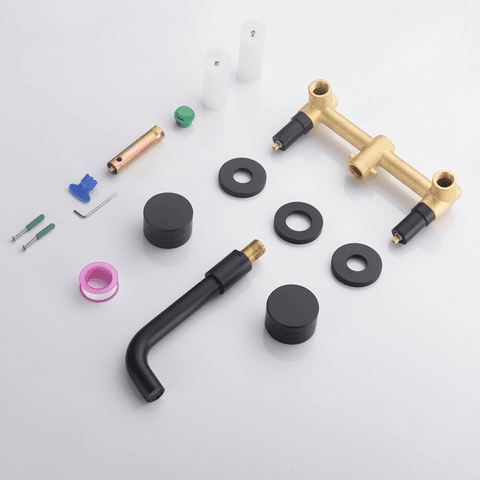 Yvez Double Handle Bathroom Faucet