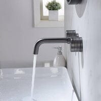 Yvez Double Handle Bathroom Faucet