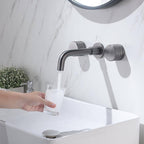 Yvez Double Handle Bathroom Faucet