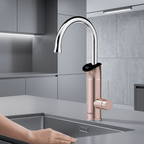 Artifice Home Perugia Electric Kitchen Faucet - Countertop Digital Display 110V