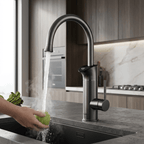 Artifice Home Perugia Electric Kitchen Faucet - Countertop Digital Display 110V