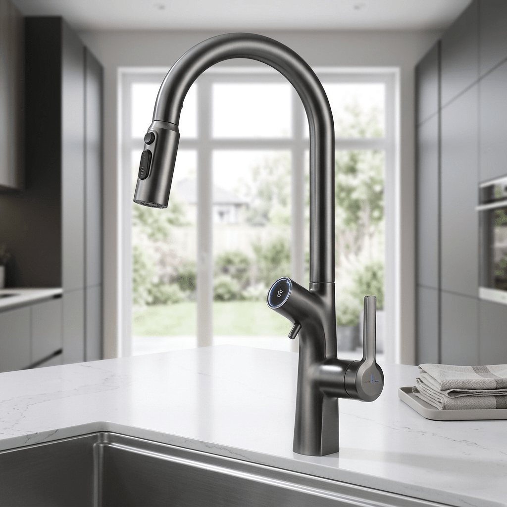 AquaPura Gold Gourmet Faucet