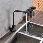 Gourmet Kitchen Faucet High Spout Single-Handle Crane Track 360°