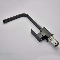 Gourmet Kitchen Faucet High Spout Single-Handle Crane Track 360°
