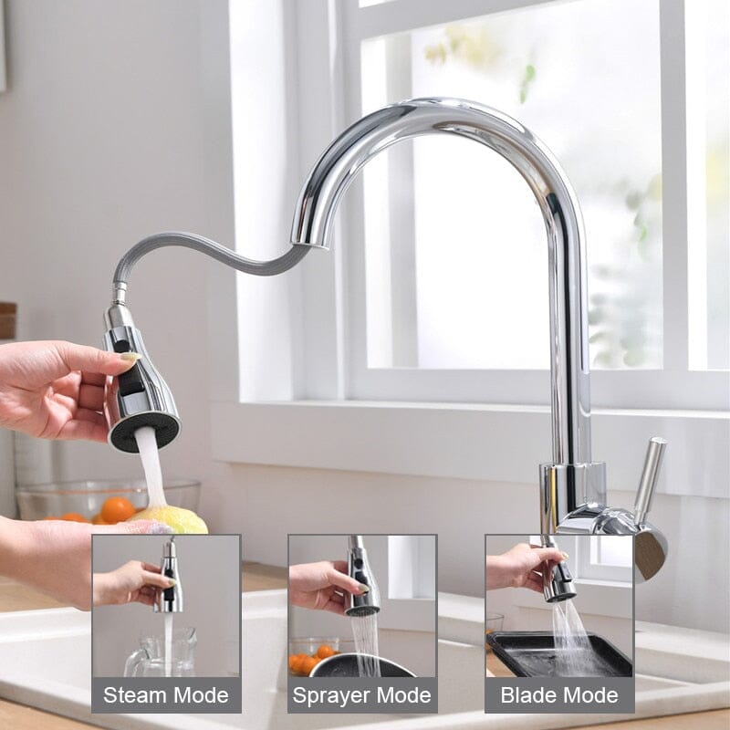 Classic Chef Gourmet Pull-Down Kitchen Faucet