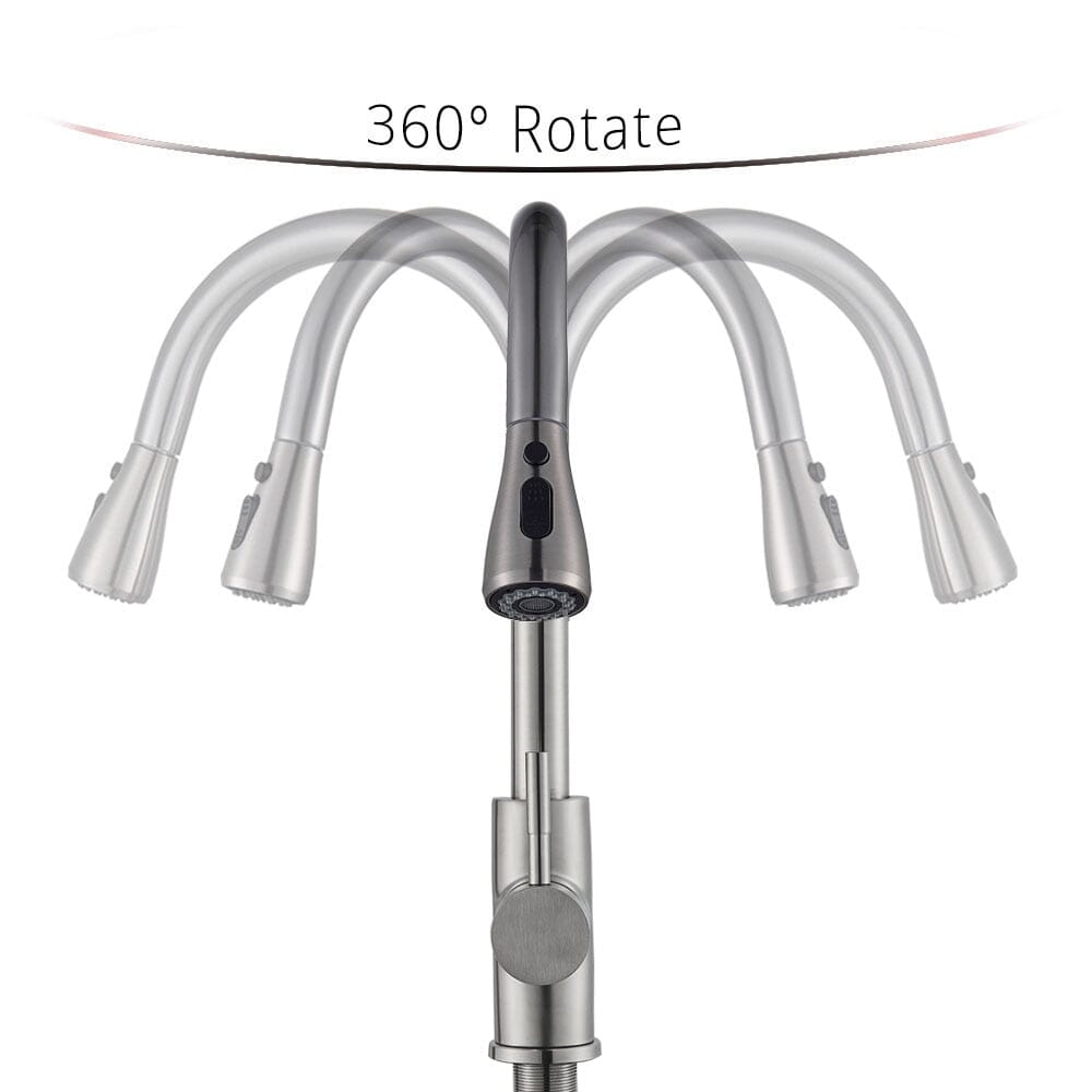 Classic Chef Gourmet Pull-Down Kitchen Faucet