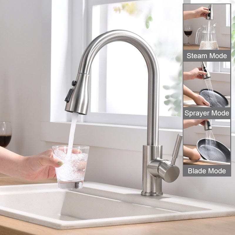 Classic Chef Gourmet Pull-Down Kitchen Faucet