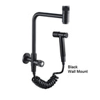 Gourmet Kitchen Faucet with Crossver Pull-Down Hand Spray