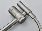 Gourmet Faucet with Filter, Single Lever, Countertop, Eirelez Platinum