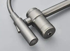 Gourmet Faucet with Filter, Single Lever, Countertop, Eirelez Platinum