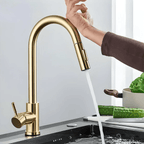 Gourmet Faucet with Touch Sensor, Extendable, for Kitchen - SensePlow