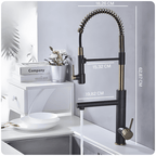 Gourmet Kitchen Faucet Single-Handle with Filter Outlet Premium Luxury 360° - Kube