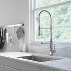 Gourmet Kitchen Faucet Single-Handle with Filter Outlet Premium Luxury 360° - Kube