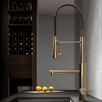Gourmet Kitchen Faucet Single-Handle with Filter Outlet Premium Luxury 360° - Kube